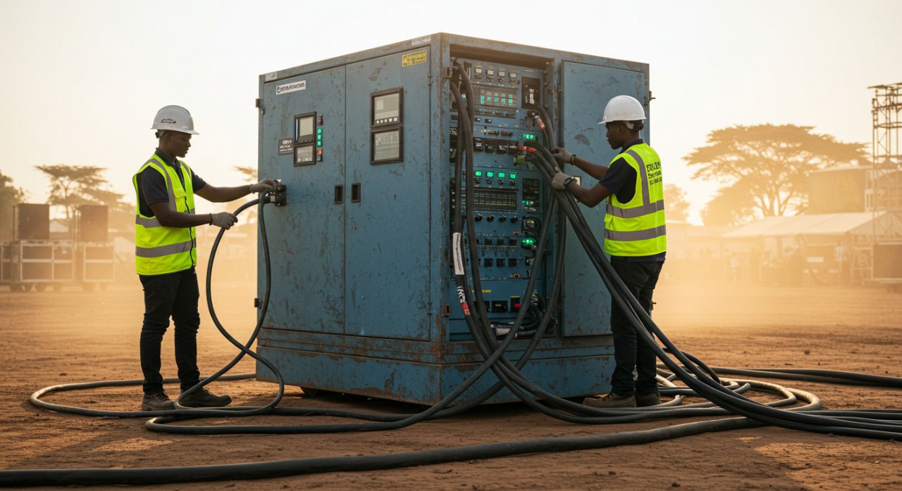 Large Scale Power Distribution
