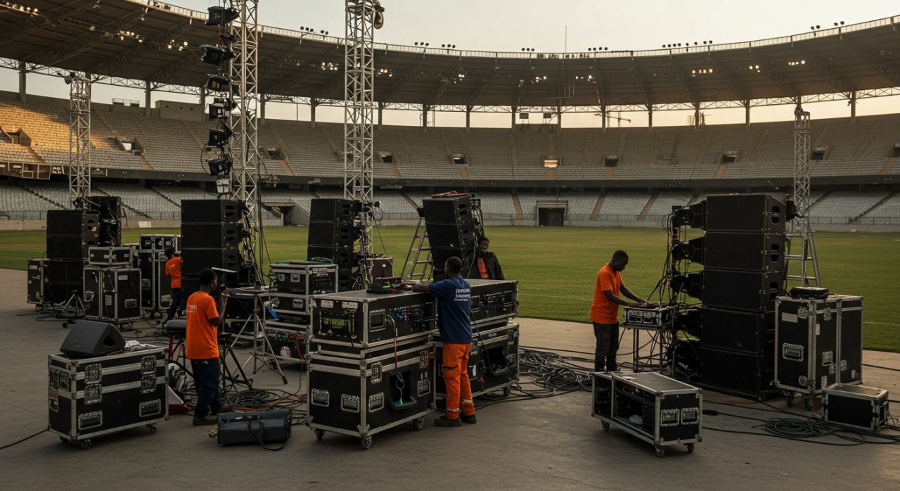 Massive Stadium Pa Systems