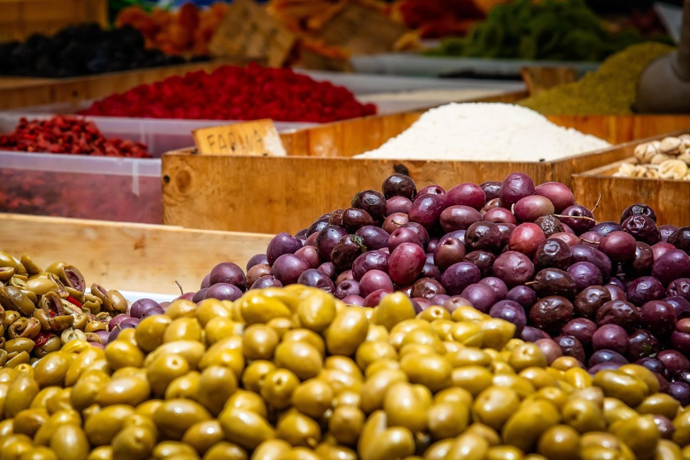 Farmers Market Table Display