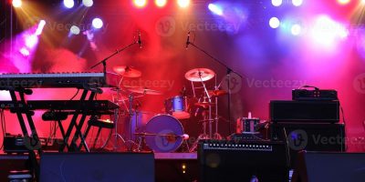 music concert sound system