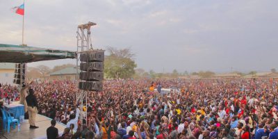 political rally pa system