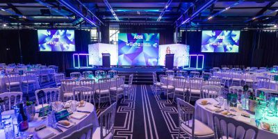 product launch event management staging