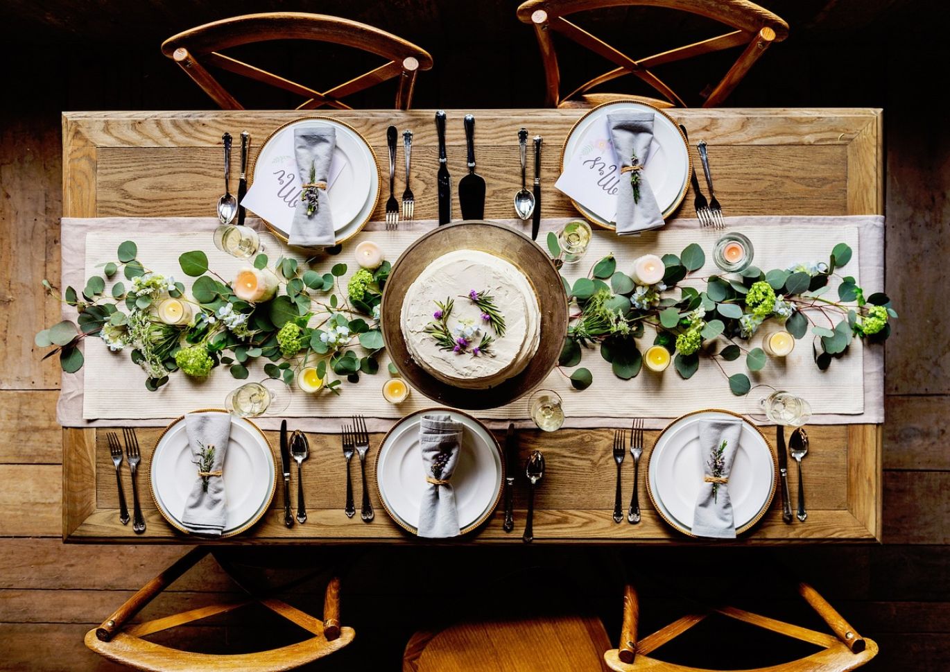 Rustic Wooden Table Hire